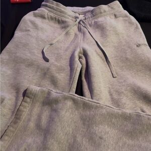 Aritzia Gray WideLeg Sweats